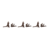 Royal Lounging Frog Figurine
