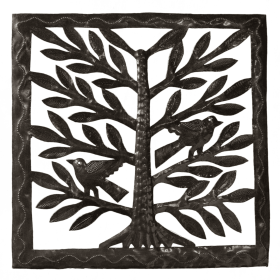 Square Birds in Foliage
