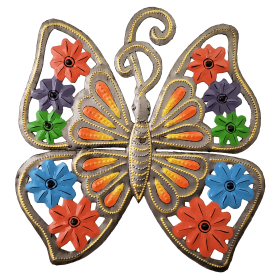 Painted Orange Butterfly