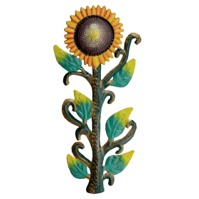 Painted Sunflower Stalk