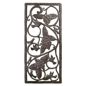 Grape with Birds Panel