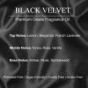 Black Velvet Classy Candle