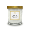 White Velvet Classy Candle