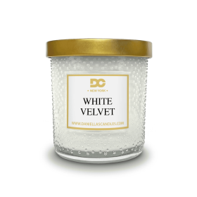 White Velvet Classy Candle