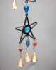 Celestial Sun And Moon Chime With Glass Beads