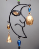 Celestial Sun And Moon Chime With Glass Beads