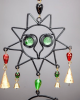 Celestial Sun And Moon Chime With Glass Beads