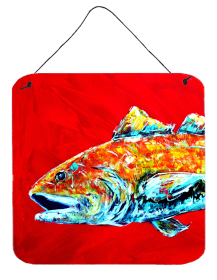 Red Fish Alphonzo Head Wall or Door Hanging Prints