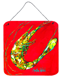 Shrimp Squiggles Wall or Door Hanging Prints