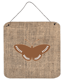 Butterfly Burlap and Brown BB1031 Wall or Door Hanging Prints