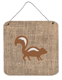 Skunk Burlap and Brown BB1125 Wall or Door Hanging Prints
