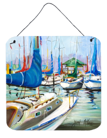 Day break Sailboats Wall or Door Hanging Prints