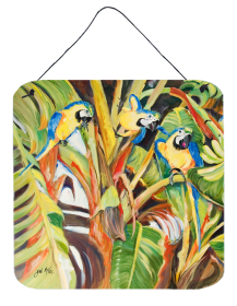 Parrots Wall or Door Hanging Prints