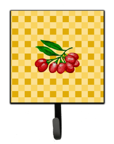 Gojis on Basketweave Basketweave / Food Themed Leash or Key Holder