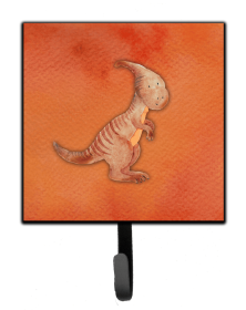 Parasaurolophus Watercolor Cartoon Art Themed Watercolor Leash or Key Holder