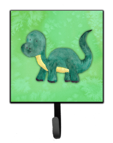 Brontosaurus Watercolor Cartoon Art Themed Watercolor Leash or Key Holder