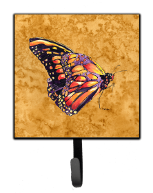 Butterfly on Gold Butterfly Art Design Leash or Key Holder