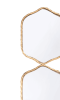 Four Hex Mirror Gold