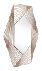 Aspect Hexagonal Mirror Gold