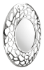 Reef Round Mirror Aluminum