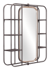 Alice Mirror Shelf Gray