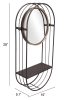 Saroni Mirror Shelf Gray
