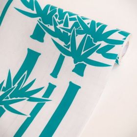 Green Bamboo - Self-Adhesive Printed Window Film Home Decor(Sample)