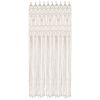 Boho Macrame Curtain for Window Doorway Room Divider Large Long Macrame Wall Hanging Bohemian Home Wedding Decor