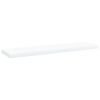 Bookshelf Boards 4 pcs White 15.7"x3.9"x0.6" Engineered Wood