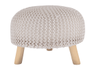 Wide Round Standard Ottoman