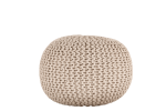 Anahid 18" Wide Round Pouf Ottoman