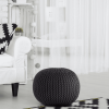 Anahid 18" Wide Round Pouf Ottoman