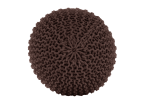 Anahid 18" Wide Round Pouf Ottoman
