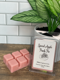 Nikki Lynn & Co. Cake Wax Melts (Pack of 6) (Color: Spiced Apple Peach Pie)