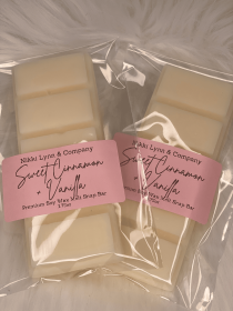 Nikki Lynn & Co. Vanilla Snap Bar (Pack of 6) (Color: Sweet Cinnamon & Vanilla)