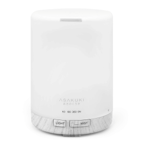 Dew Wood Essential Oil Diffuser (Color: Plus White)