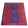 Rugsotic Carpets Hand Knotted Afghan Wool And Silk  Area Rug Oriental Kazak