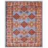 Rugsotic Carpets Hand Knotted Afghan Wool And Silk  Area Rug Oriental Kazak