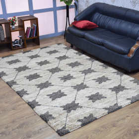 Rugsotic Carpets Hand Knotted Jute Eco-friendly Area Rug Contemporary (Color: Beige Green, size: 6'x9')