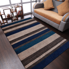 Rugsotic Carpets Hand Knotted Loom Silk Area Rug (Color: Multicolor3, size: 6'x9')