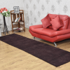 Rugsotic Carpets Hand Knotted Loom Silk Mix Runner Area Rug