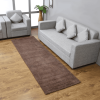 Rugsotic Carpets Hand Knotted Loom Silk Mix Runner Area Rug