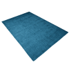 Rugsotic Carpets Hand Knotted Loom Silk Mix Area Rug Solid
