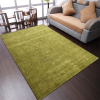 Rugsotic Carpets Hand Knotted Loom Silk Mix Area Rug Solid