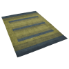 Rugsotic Carpets Hand Knotted Loom Silk Mix Area Rug Contemporary