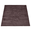 Rugsotic Carpets Hand Knotted Loom Silk Mix Area Rug Solid