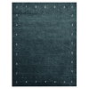 Rugsotic Carpets Hand Knotted Loom Silk Mix Area Rug Contemporary
