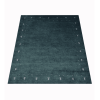 Rugsotic Carpets Hand Knotted Loom Silk Mix Area Rug Contemporary