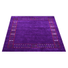 Rugsotic Carpets Hand Knotted Loom Silk Mix Square Area Rug Contemporary