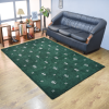 Rugsotic Carpets Hand Knotted Loom Silk Mix Area Rug Contemporary